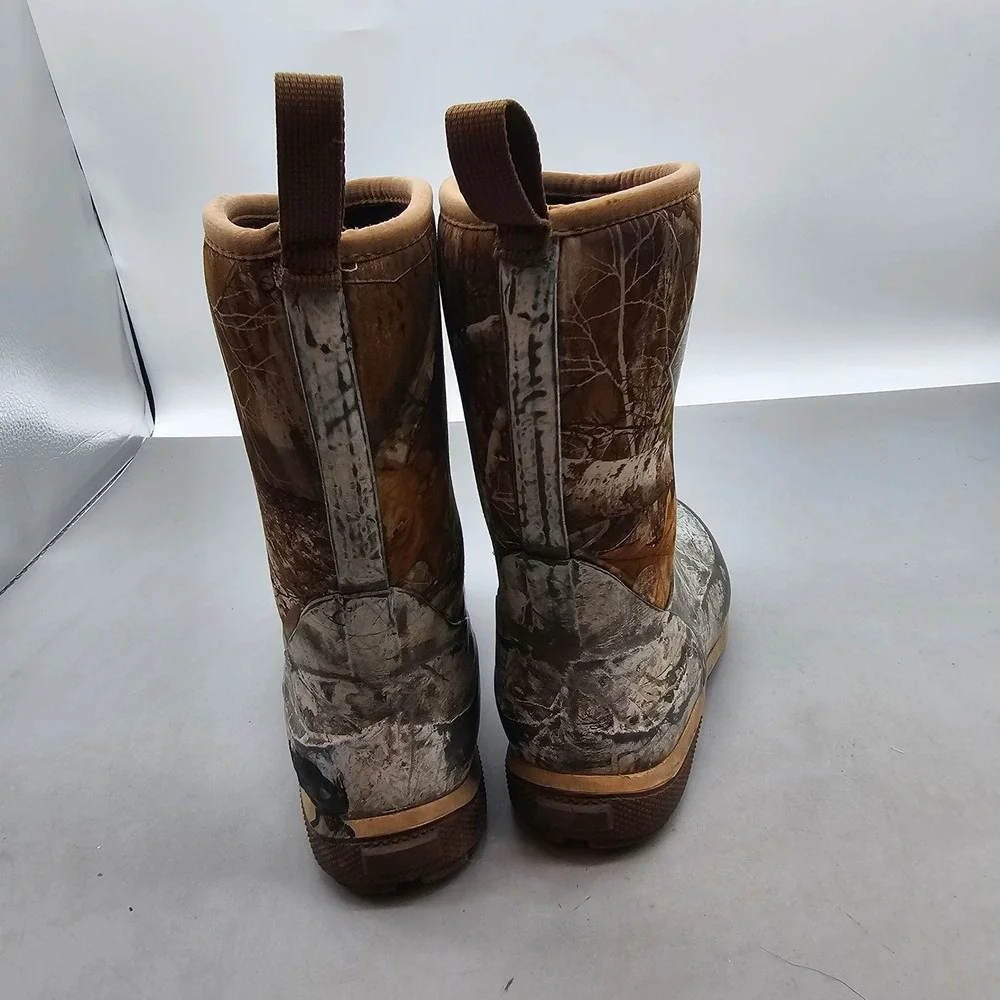 The Original Muck Boot Company Kids Camo Waterproof Rubber Boots Size 1